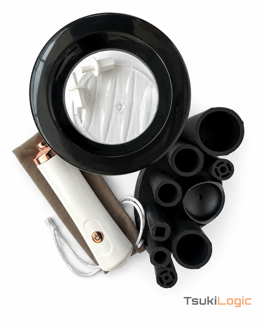 Limpiador Eléctrico de Brochas de Maquillaje 360° (Secado Rápido)
